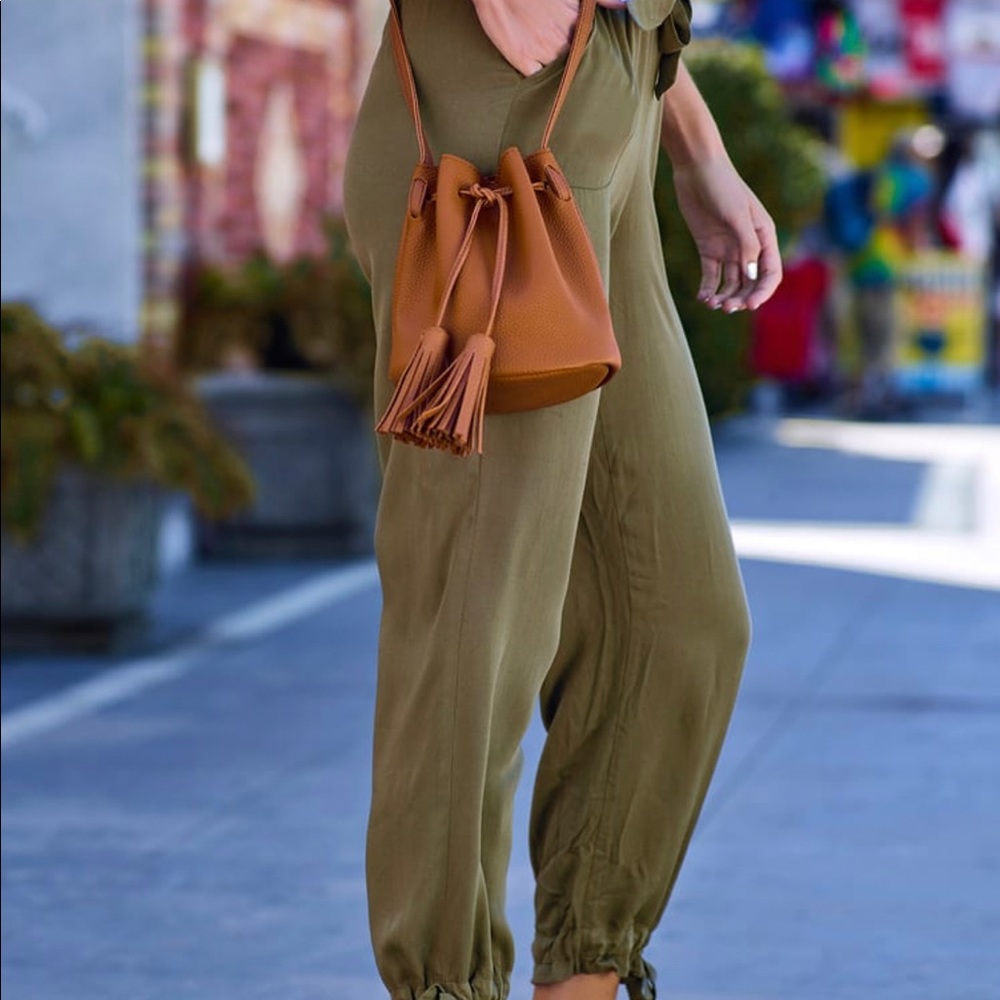 Olive pants